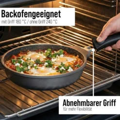 STONELINE SMART Bratpfanne 20 cm | ohne Deckel - Grau