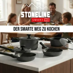 STONELINE SMART Bratpfanne 28 cm | ohne Deckel - Grau