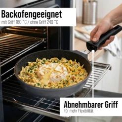 STONELINE SMART Bratpfanne 28 cm | ohne Deckel - Grau