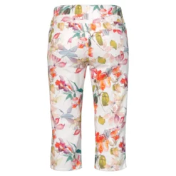 Stretch-Caprihose „Sommerblüte“