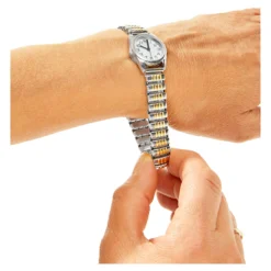 Stretch-Seniorenuhr Set
