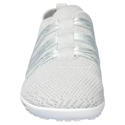 Stretch-Sneaker "Barfuß" silbergrau
