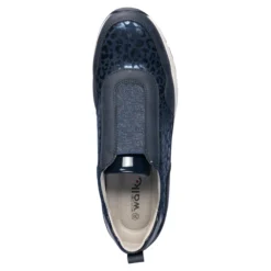 Stretch-Sneaker "Leo" blau