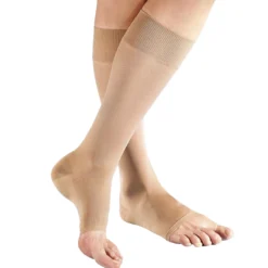 Stützkniestrümpfe, 2 Paar silk