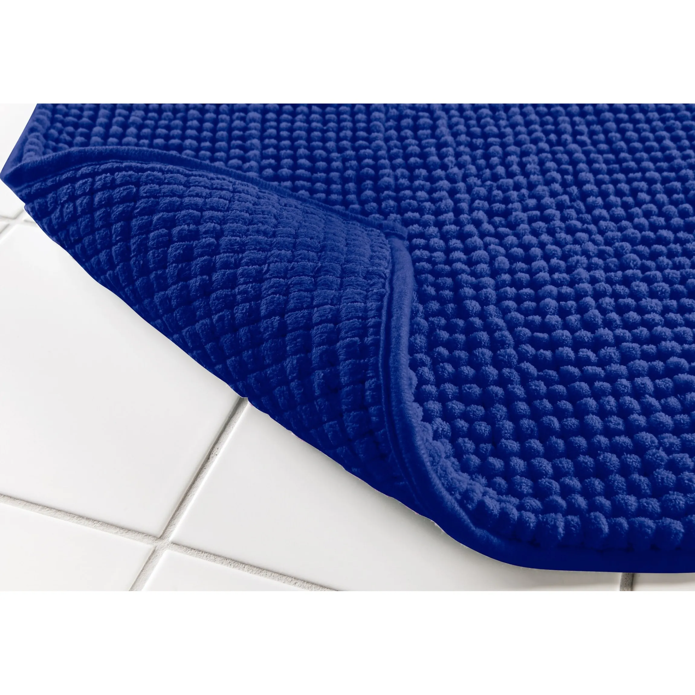 Super-Soft-Badematte, 80x50 cm dunkelblau