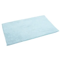 Super-Soft-Badematte, 80x50 cm hellblau