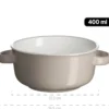 Suppentassen-Set, Steinzeug Maila Hellblau, Hellgrün, Rosa, Grau