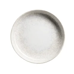 Suppenteller-Set, Steinzeug Alpenwiese Beere / Creme