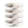 Suppenteller-Set, Steinzeug Aquarellia