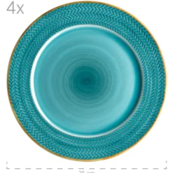 Tafelservice, Porzellan Prospero Blau