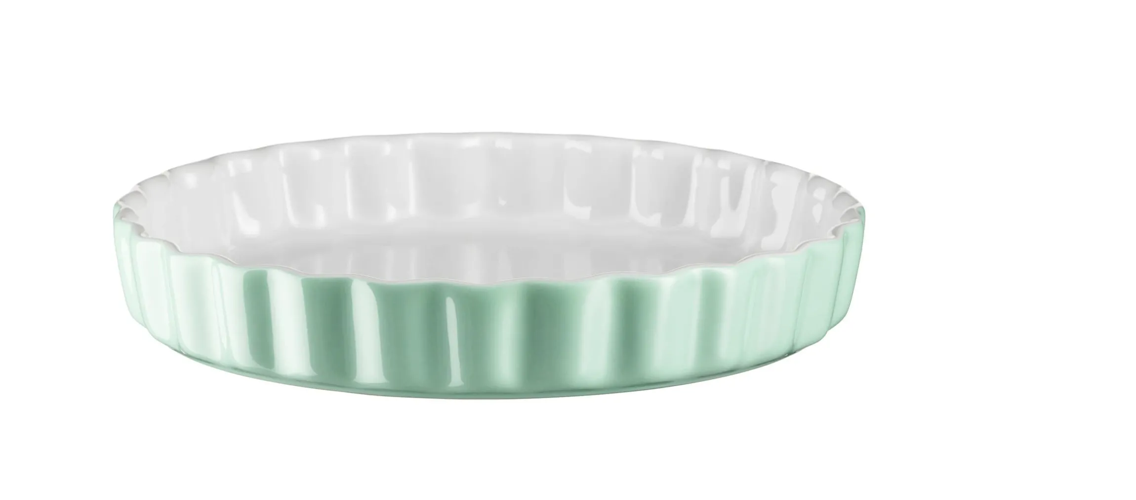 Tarteform 27 cm, Keramik KITCHEN TIME Grün