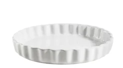 Tarteform 27 cm, Keramik KITCHEN TIME Weiß