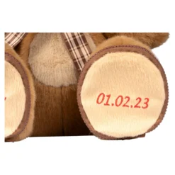 Teddybär personalisiert mit Namen & Geburtsdatum