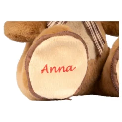 Teddybär personalisiert mit Namen & Geburtsdatum