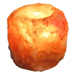 Teelichthalter „Salzkristall“