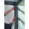 Teleskop-Insektenschutzgitter-Schwingtür "Magic Fit" anthrazit