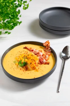Tellerset, Porzellan Vada Weiß