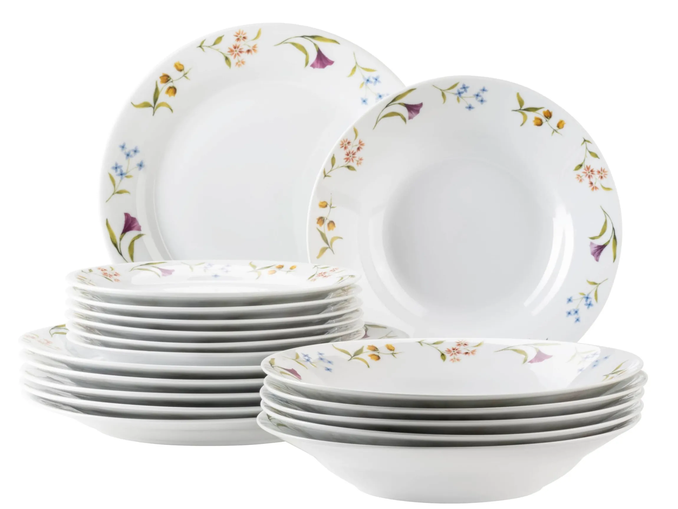 Teller-Set, Porzellan Zosma