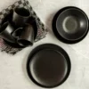 Teller Set, Steinzeug Essential
