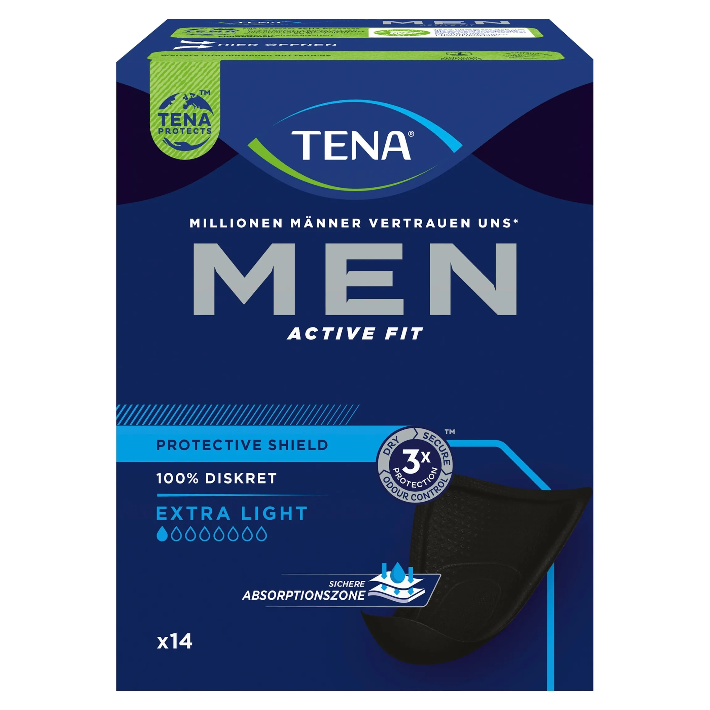 Tena Men "Extra Light", 14 Stück