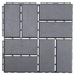 Terrassenfliesen, 8 Stück = 0,72 m² Design 4