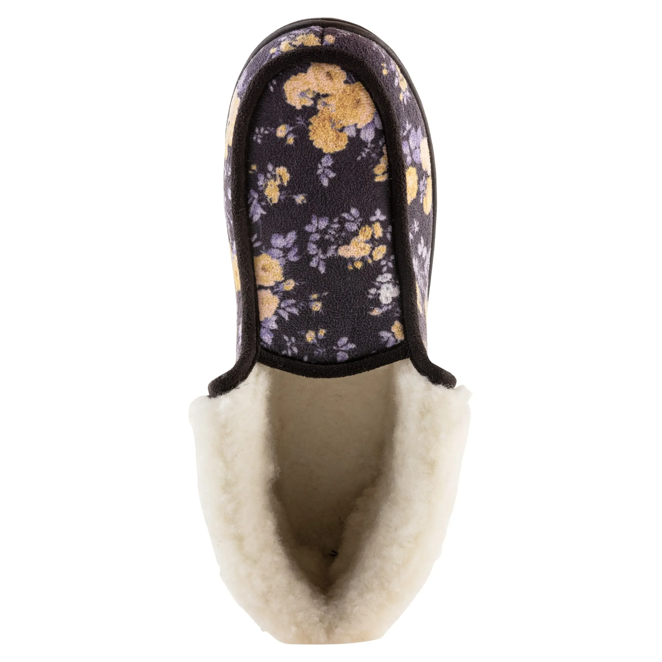 Thermo-Haussschuh "Blumen"