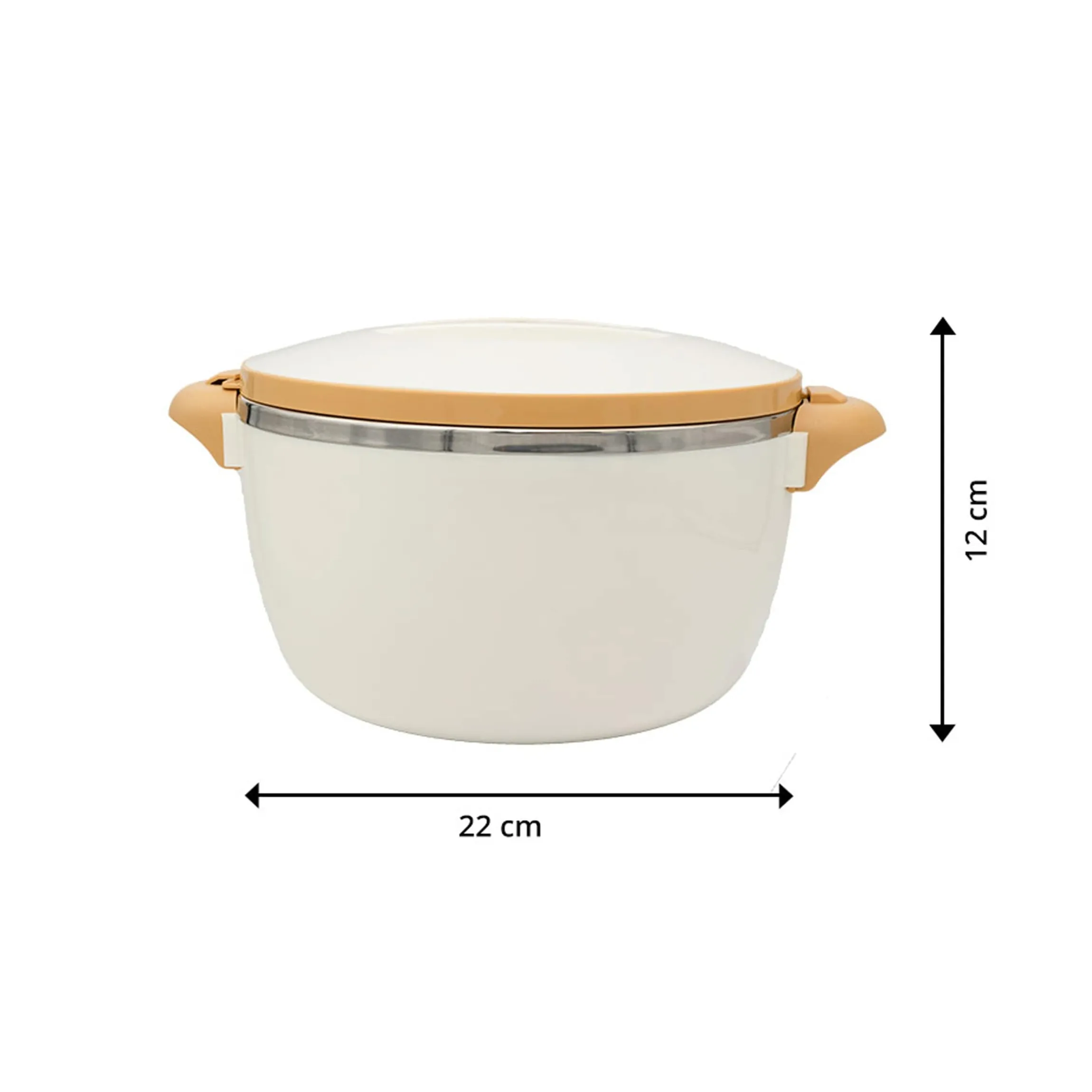 Thermoschüssel beige