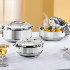 Thermoschüssel "Galant", Edelstahl 2,2 l