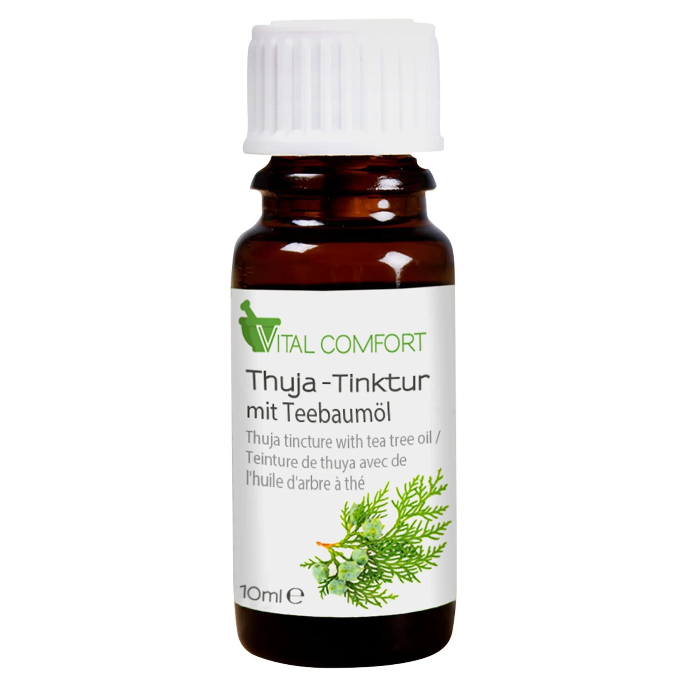 Thuja-Tinktur mit Teebaumöl, 10 ml