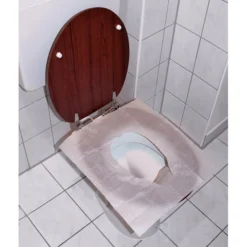 Toilettenbrillenabdeckung Weiß