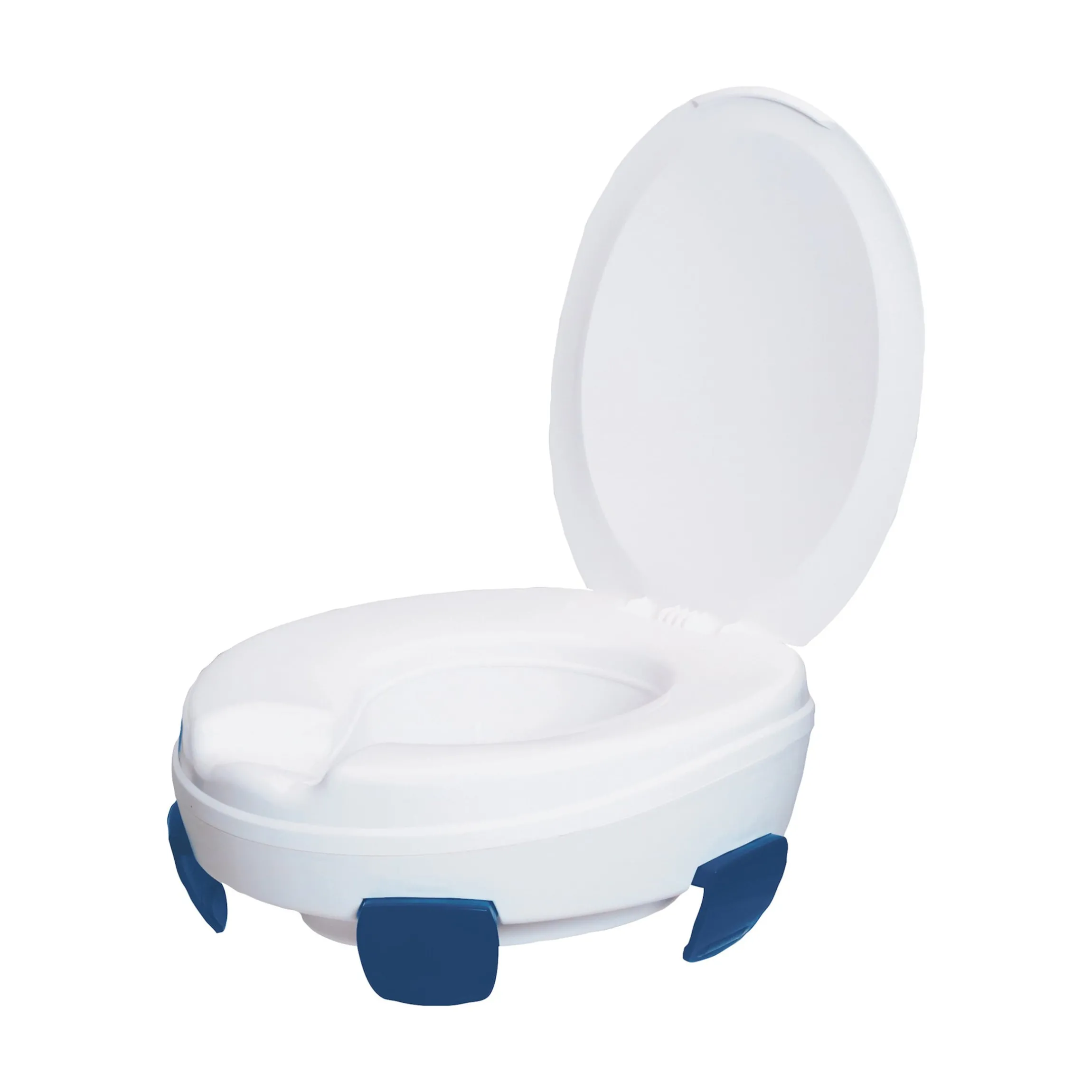 Toilettensitzerhöhung "Klipp" mit Deckel