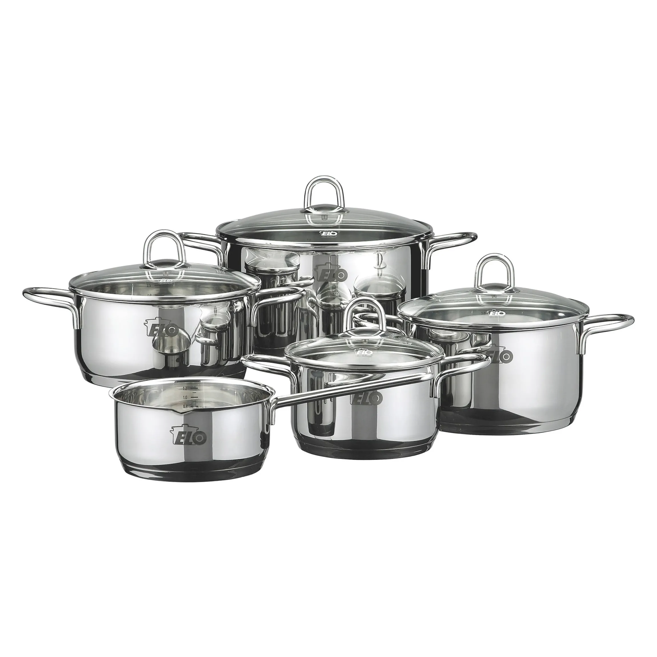 Topfset "Rubin" 9-teilig