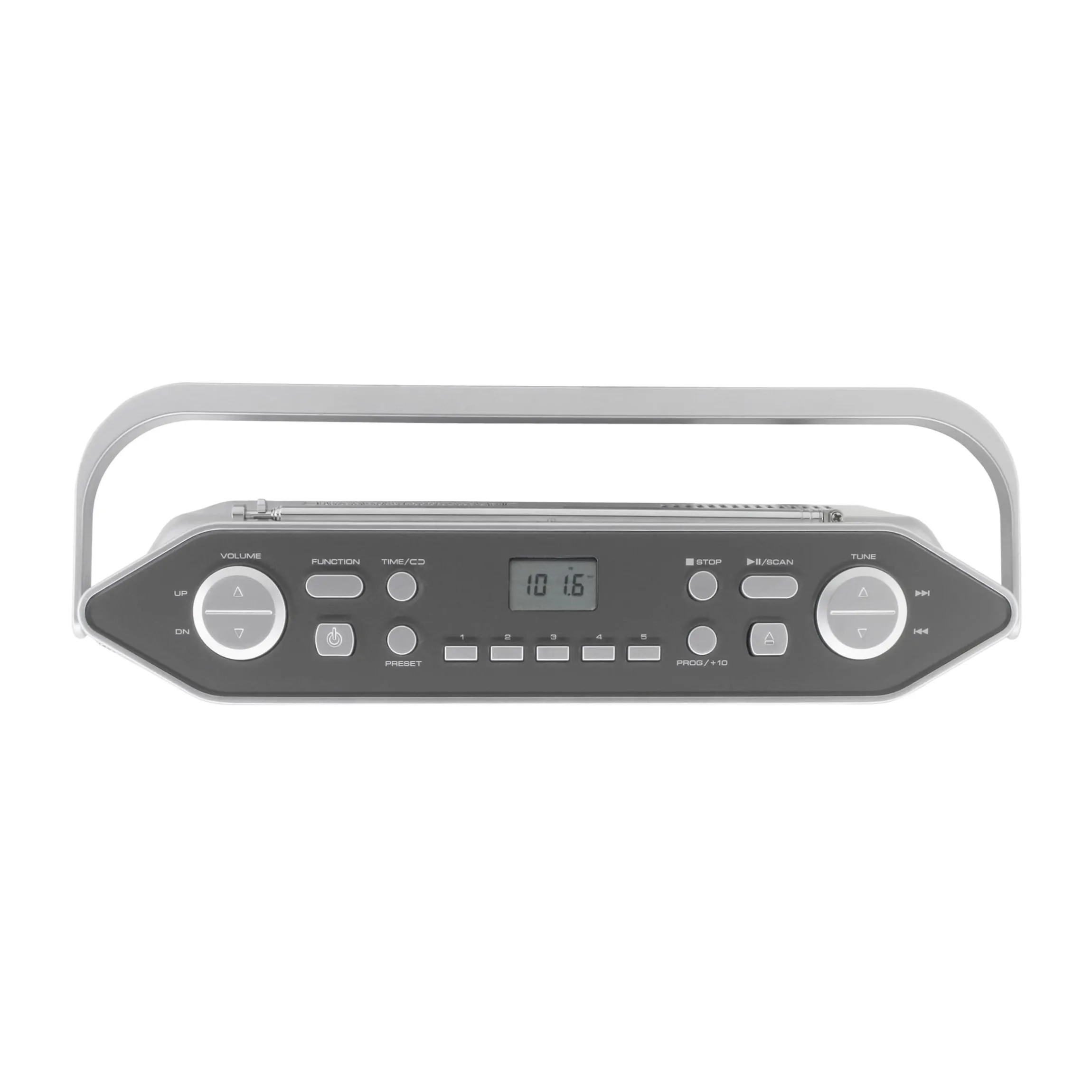 Tragbarer CD/MP3 Stereo UKW-PLL Radio RCD1755SI