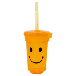 Trinkbecher-Set "Safety" mit Trinkhalm, 6 Stück