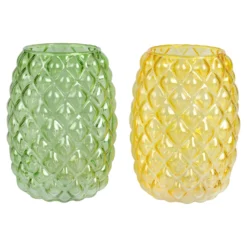 Trinkgläser "Ananas", 2 Stück je 500 ml