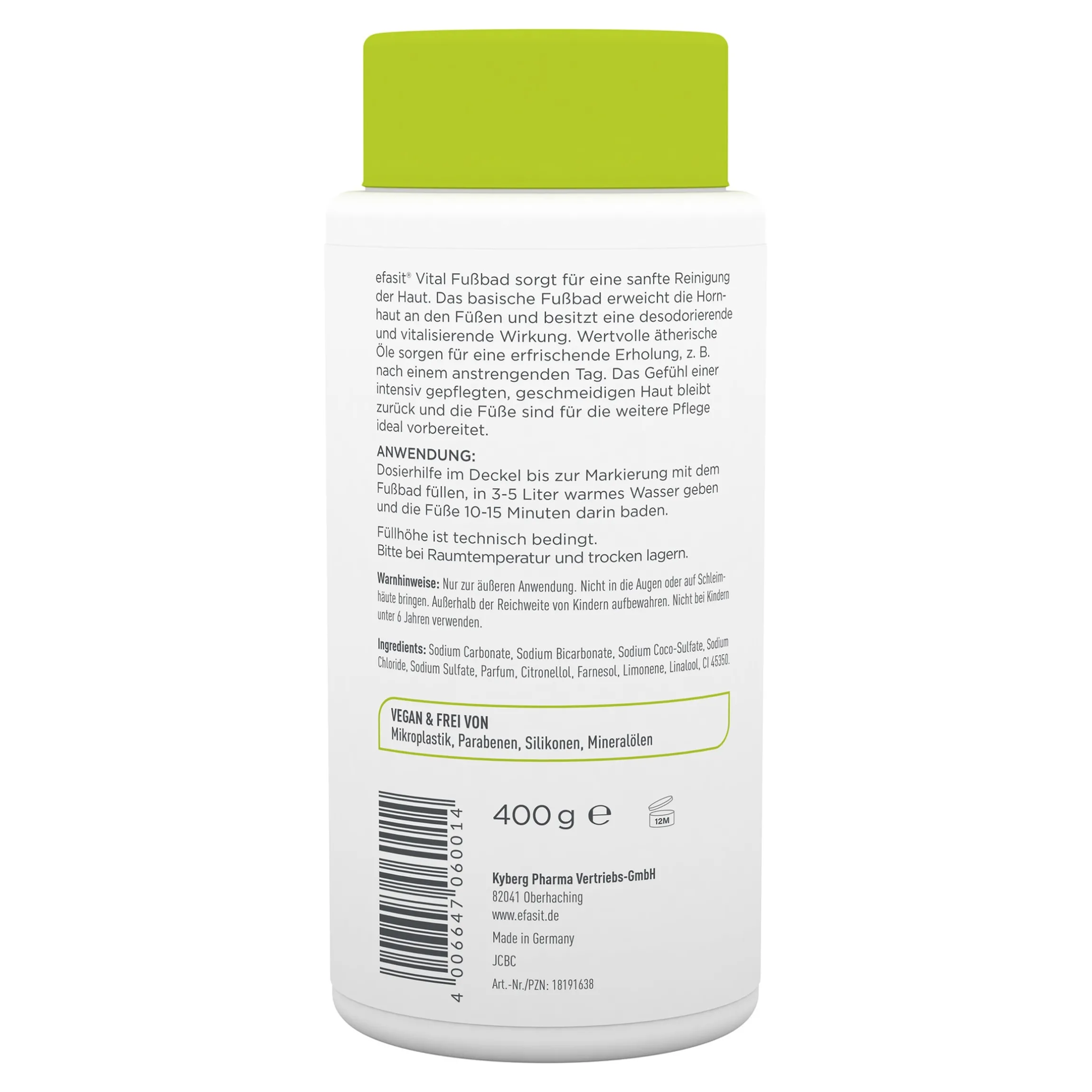 Vital Fußbad, 400 g