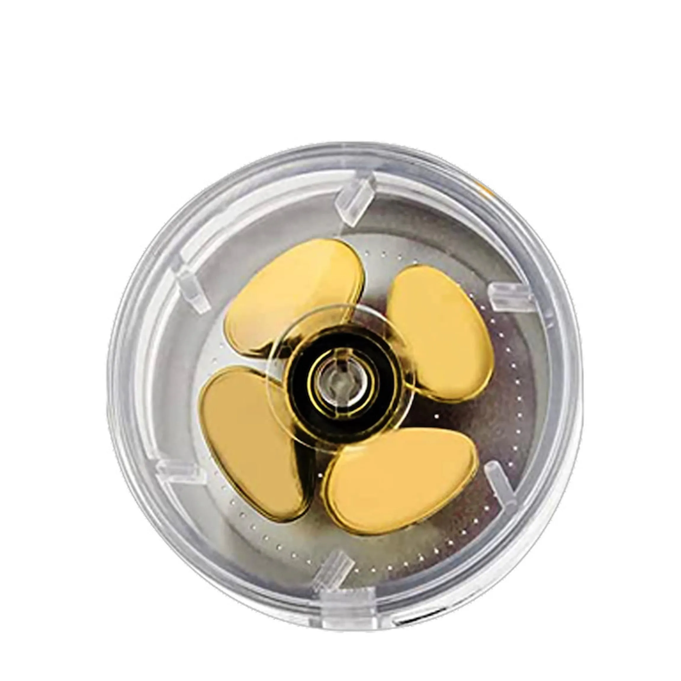 Wassersparender Duschkopf "Aquadon Eco Tornado" gold