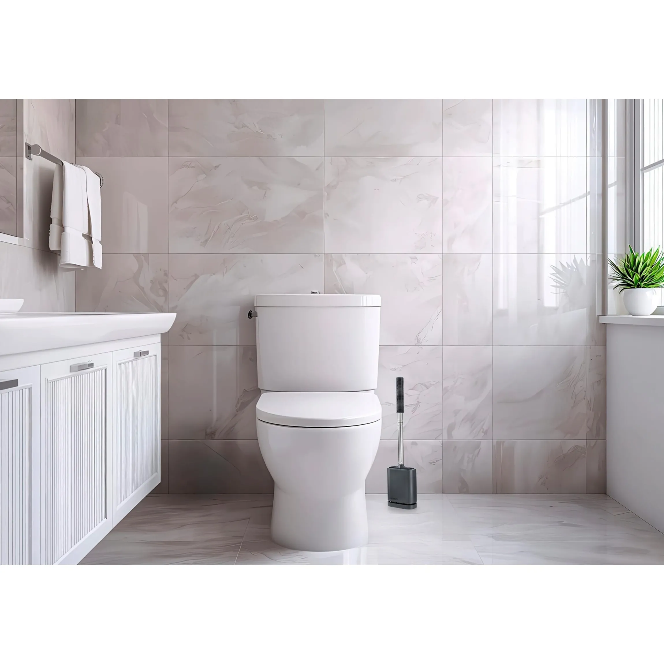 WC-Bürste inkl. Wandhalterung