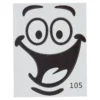 WC-Sticker "Smile"