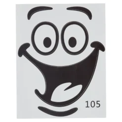 WC-Sticker "Smile"