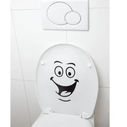 WC-Sticker "Smile"