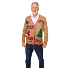 Weihnachts-Strickweste „Carsten“