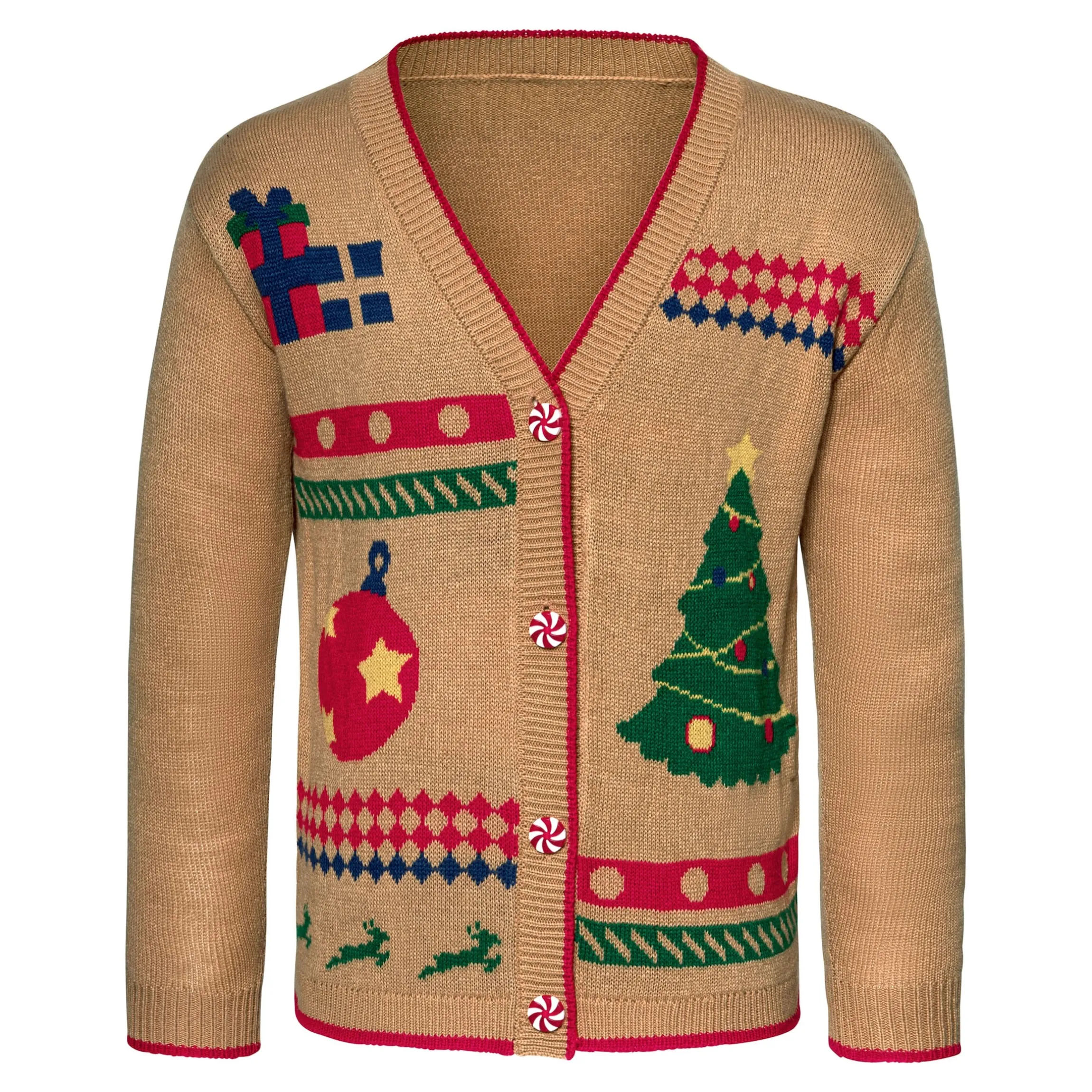 Weihnachts-Strickweste „Carsten“