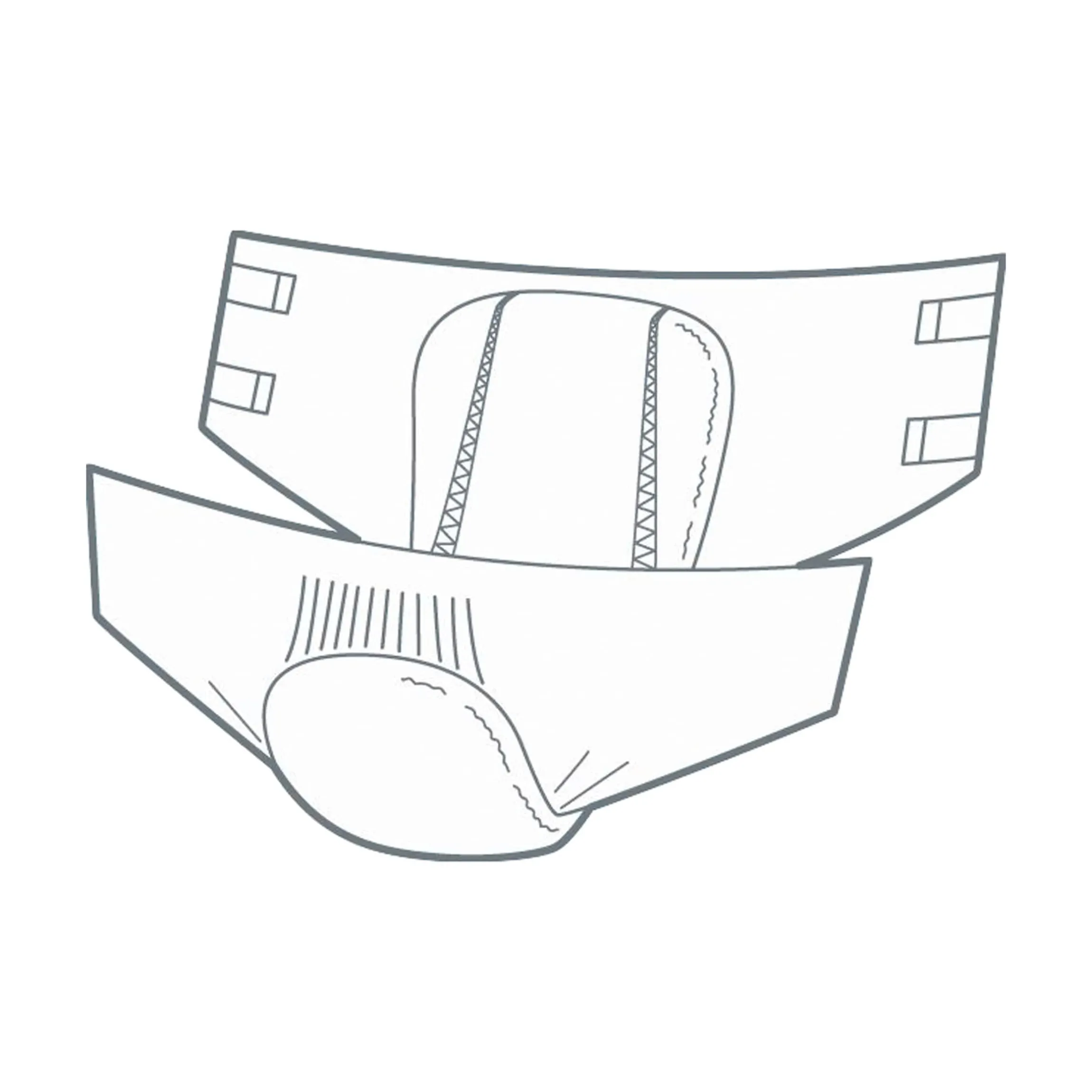 Windelhose unisex, 20 Stück small