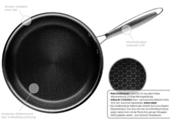 Wok, Edelstahl Hestia 1 x Pfanne