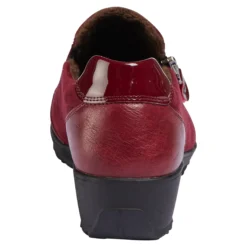 Wärmehalbschuh "Rita" bordeaux