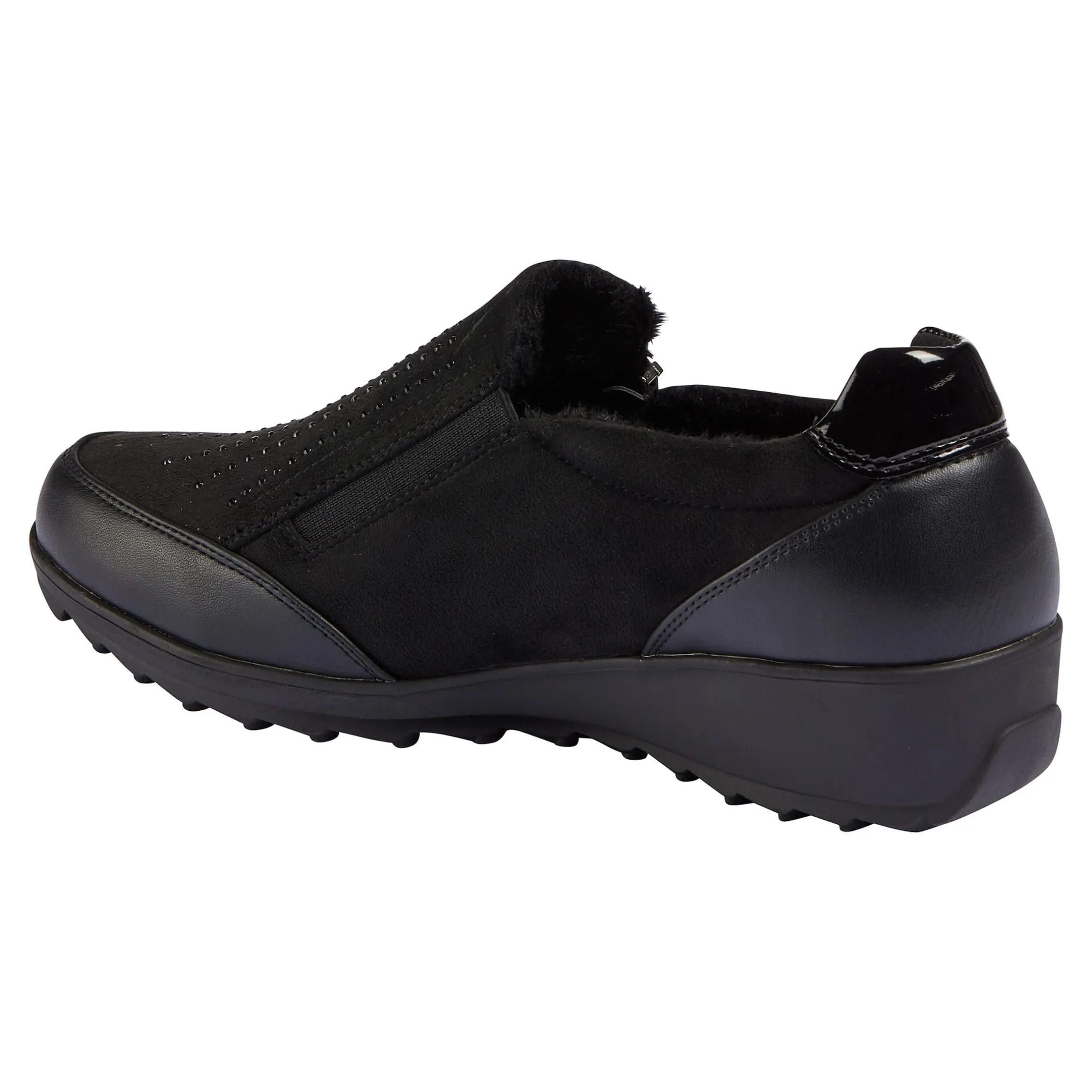 Wärmehalbschuh "Rita" schwarz