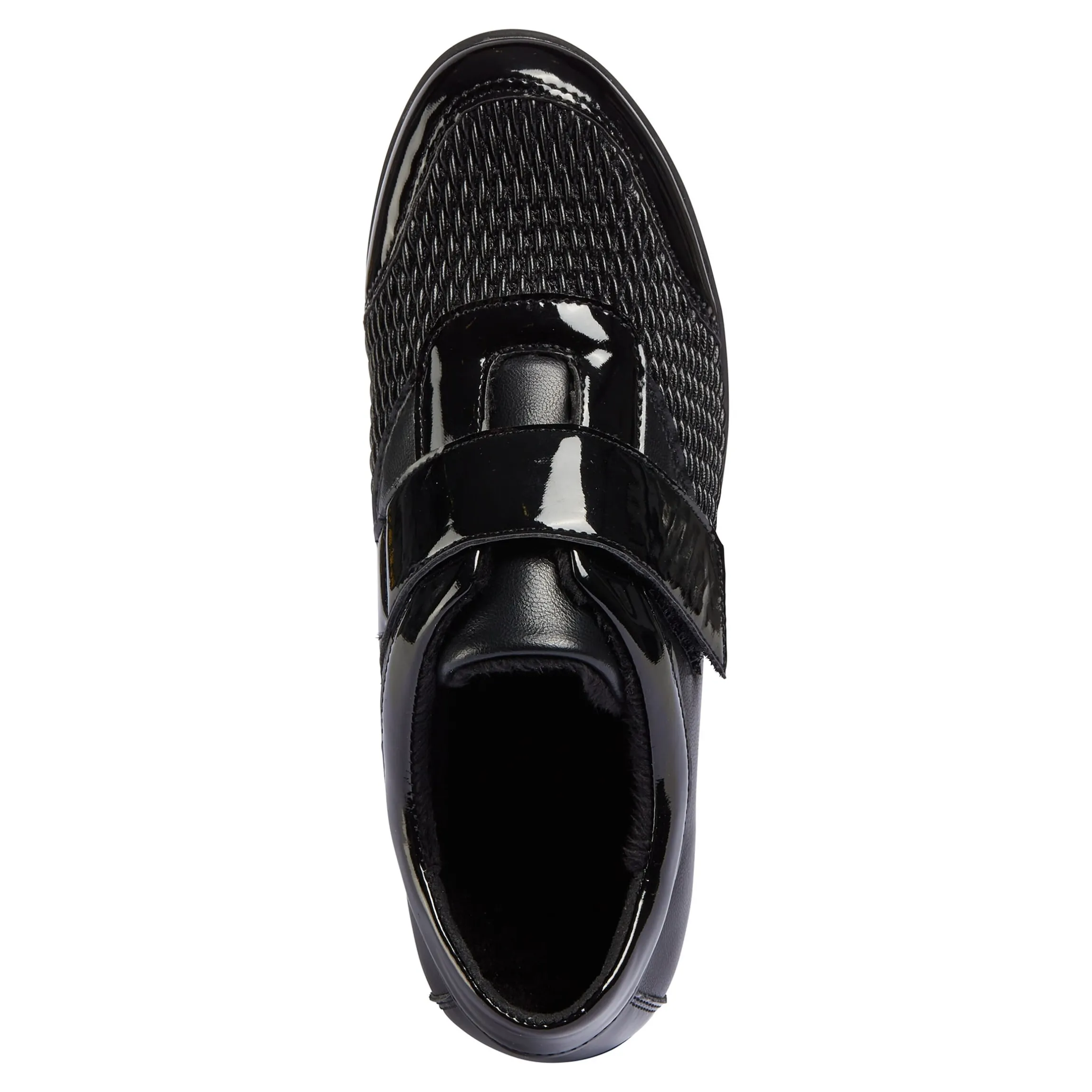 Wärmeklettschuh "Stretch" schwarz