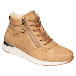 Wärme-Knöchelsneaker „Katja“ taupe