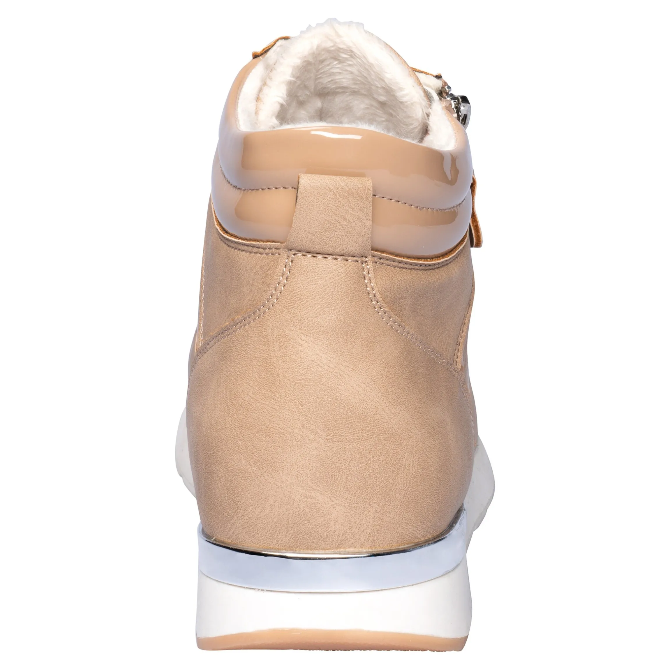 Wärme-Knöchelsneaker „Katja“ taupe